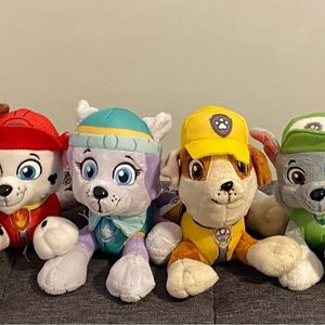 Paw patrol stuffed toys